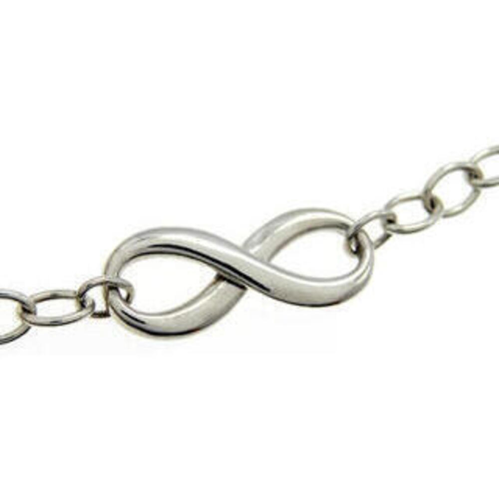 Tiffany Co Infinity Pendant NecklaceSilver Chain NecklaceSterling Silver Line